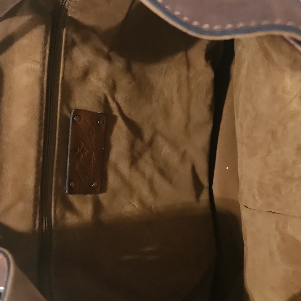 Brand New Patricia Nash suede backpack - Picture 3 of 5